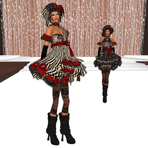 Laury and Shenandoah wearing Cherie Outfits by TFF